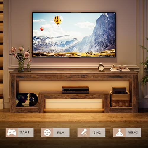 Tribesigns 63-Inch TV Stand for 55/60/65/75-Inch TVs, Entertainment Center, view 4