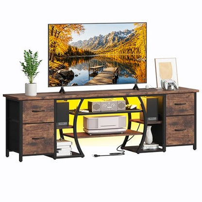 LED TV Stand for 65, 70, 80 Inch TV, view 2