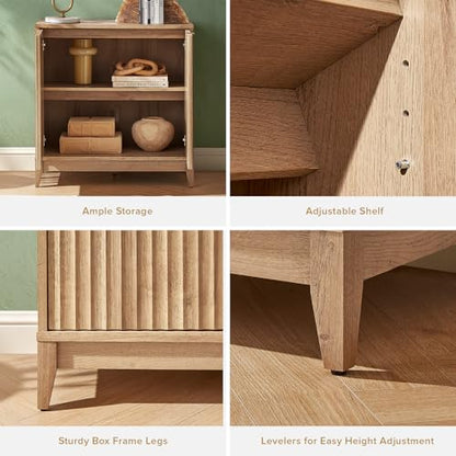 Brooklyn Fluted Storage Cabinet, view 5