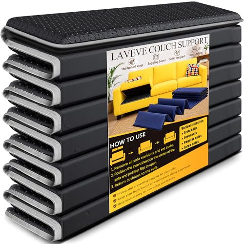LAVEVE Heavy Duty Couch Cushion Support Board for Sagging Sofa, 21.5''x70'' Extra Thick Solid Wood Under Couch Insert with Anti-Slip Dots, Repair Sagging Spring Sofa and Replace Worn Cushions