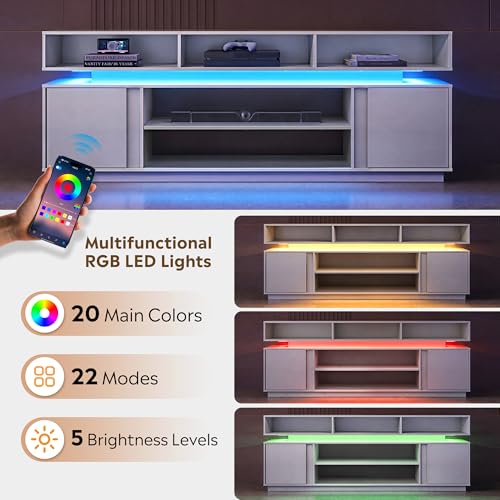 Modern TV Stand for 75 Inch TV, view 6