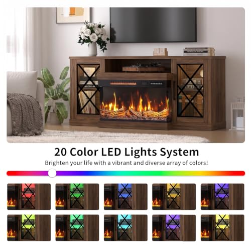 Fireplace TV Stand for TVs up to 70", view 7