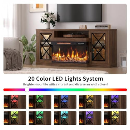 Fireplace TV Stand for TVs up to 70", view 7
