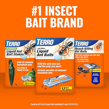 TERRO Liquid Ant Killer Bait Stations, 12-Pack, Indoor Ant Traps, T300B, view 7