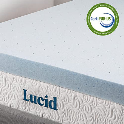 4 Inch Memory Foam Mattress Topper, view 5
