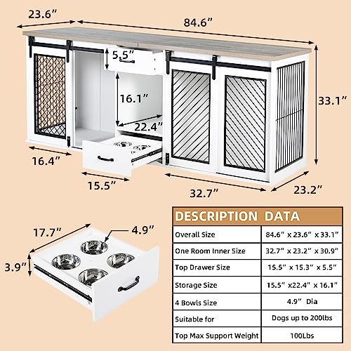 Extra Large Dog Crate Furniture, view 4