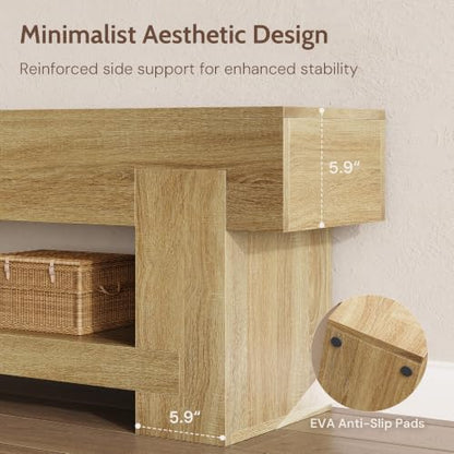 47" Narrow TV Stand for Small Spaces, view 5