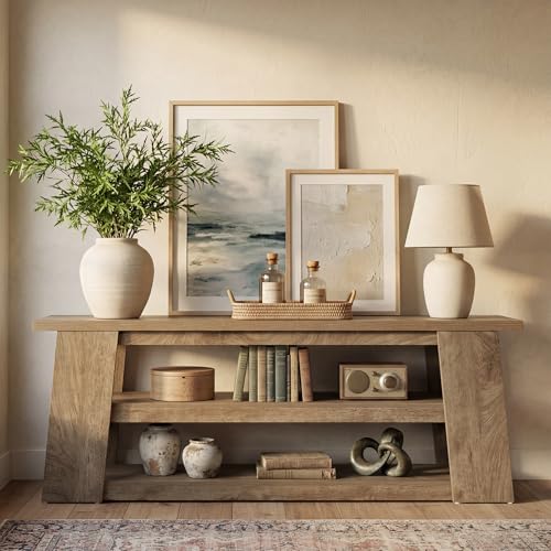 TV Stand with Storage for 65 Inch TV, Entertainment Center with Shelves, view 8