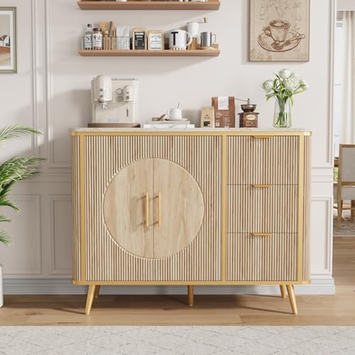 47.3" Modern Buffet Cabinet with Storage, view 2