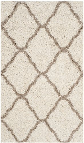 SAFAVIEH Hudson Shag Rug 4x6, Plush Ivory & Beige SGH283D