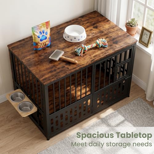 39 Inch Dog Crates for Medium Large Dogs, view 8