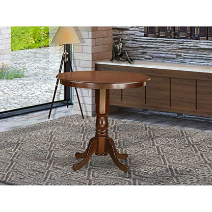 Jackson 36" Traditional Wood Dining Table in Mahogany