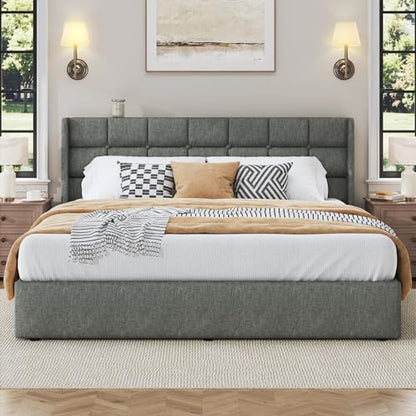 King Size Lift Up Storage Bed Frame, view 6