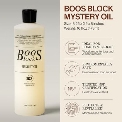John Boos 3-Piece All-Natural Care & Maintenance Set, view 6