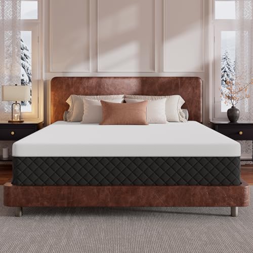 Extra Firm King Mattress – 14" Memory Foam Mattress for Spinal Alignment, view 3
