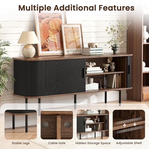 55" TV Stand for TVs up to 65", view 9