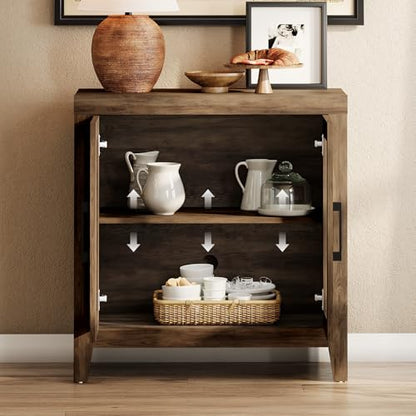 Farmhouse TV Stand for TVs up to 85 Inch, view 6