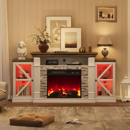 Electric Fireplace TV Stand, view 5