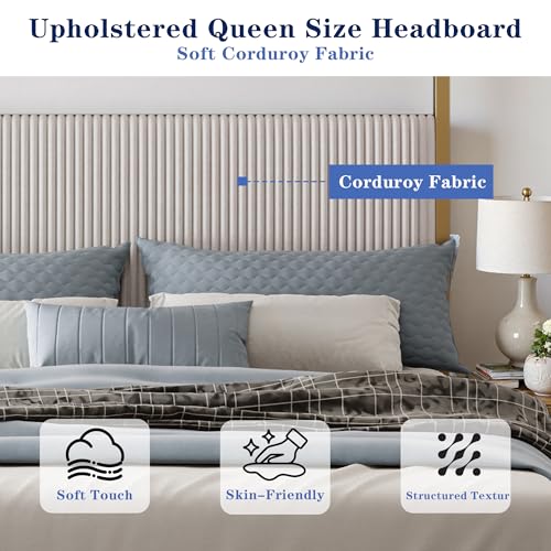 Queen Size Metal Canopy Bed Frame, view 6
