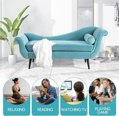 68" Chaise Lounge Chair Indoor, view 4