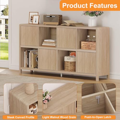 8 Cube Storage Organizer Bookshelf with Storage, view 5