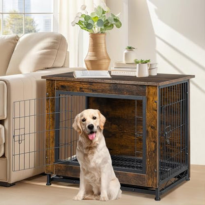 Wooden Dog Crate Furniture for Large Breed, view 3