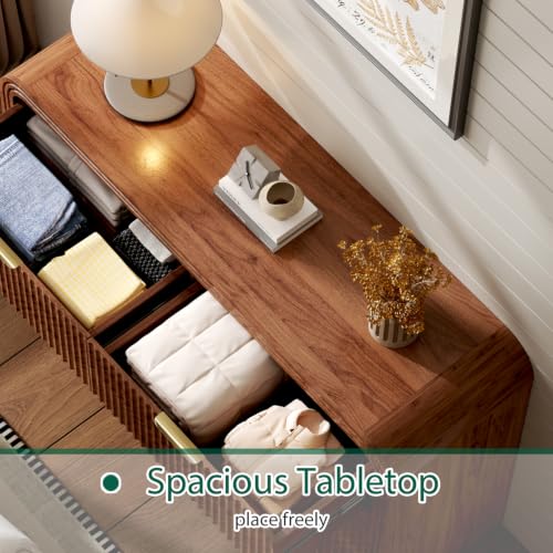 47.24" Modern Chest of Drawer, 6 Deep Drawers, Clothes Organizer, view 6