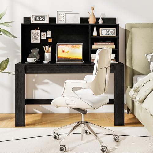 Computer Desk with Hutch & Charging Station, view 5