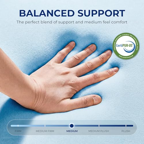 Twin 6 Inch Cooling Gel Memory Foam Mattress Pressure Relief, view 5