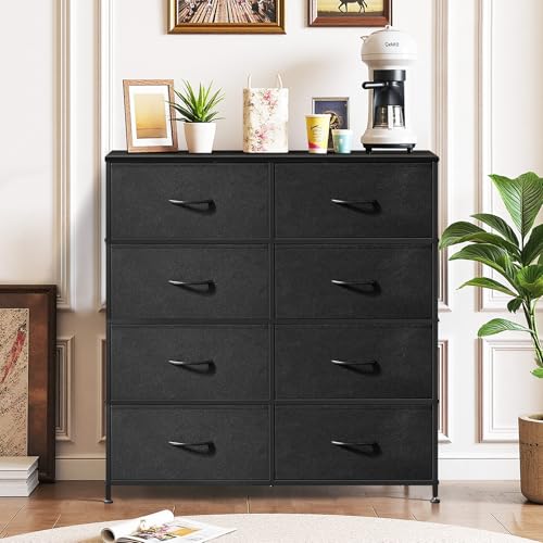 8-Drawer Dresser for Bedroom, Anti-Tip Tall Storage Organizer, view 4