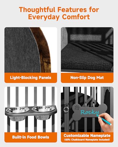 Dog Crate for Anxious Dogs Home Alone While You Work, view 4