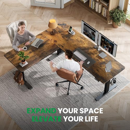 L-Shaped Standing Desk, view 3