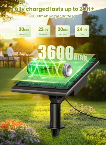58FT Solar String Lights Outdoor with Remote Cable Ties Hooks, 26 LED Shatterproof Bulbs, 3 Light Modes, Dimmer & Timer, Commercial Grade Patio Lights for Yard Balcony Pergola Party Decor