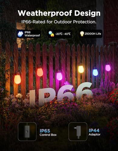 Govee S14 Bulb Outdoor String Lights 2, view 6