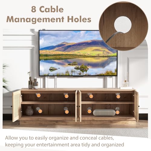 Farmhouse TV Stand for TVs Up to 75-Inch, view 5