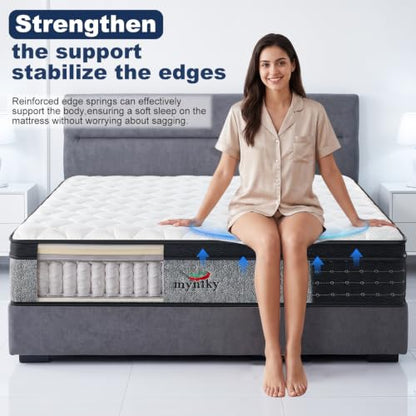 Full-Size 12-inch Hybrid Mattress, view 3