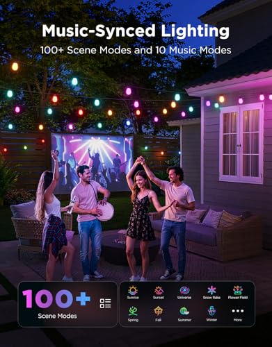 Govee S14 Bulb Outdoor String Lights 2, view 5