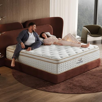 Hybrid Mattress in a Box Memory Foam Mattress Full Size 12inch, view 2