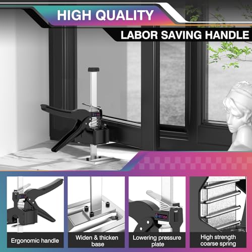 2026 New Labor Saving Arm Jack Handle (2Pack) 12 in Lifting Jack Tool, Multifunctional Furniture, Cabinets Door Panel and Windows Lifting, Raised by 6.7 inches, Bearing 360LBS