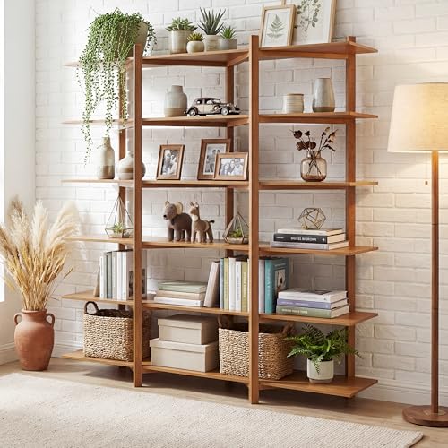 Marten 68.1" Tall 6-Tier Bookshelf, view 5