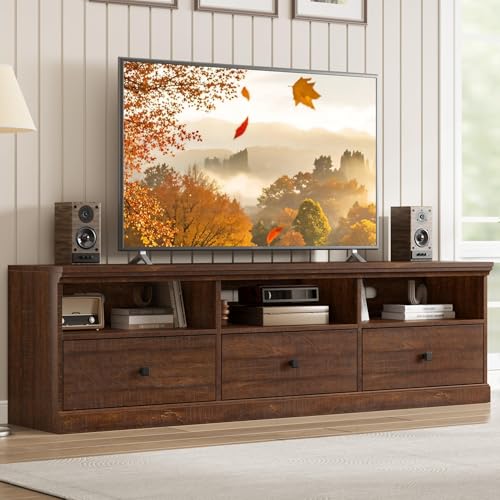 GAOMON 70 Inch Modern TV Stand for TVs Up to 80", view 2