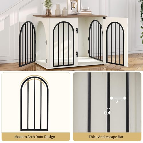 26.8'' Dog Crate Furniture,Dog Kennel Indoor for Small Dogs, view 6
