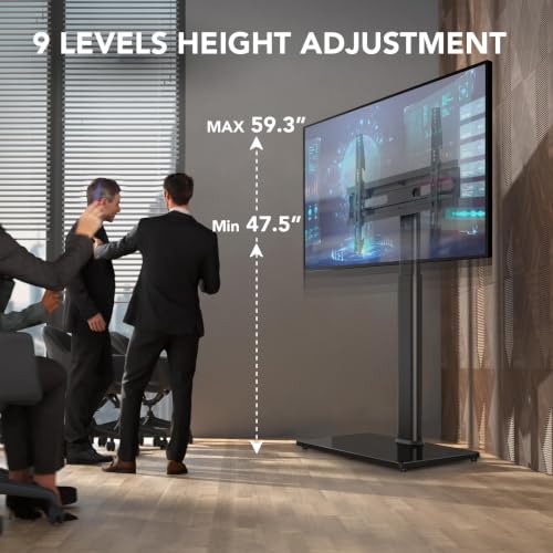 Universal TV Floor Stand with Mount for 27 to 65 inch TVs, view 4