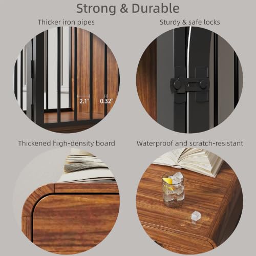Dog Crate Furniture, Kennel Indoor for Small Breed, view 5