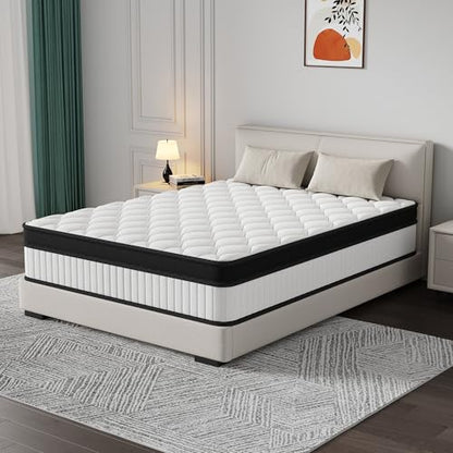 14 Inch Queen Hybrid Mattress, view 2