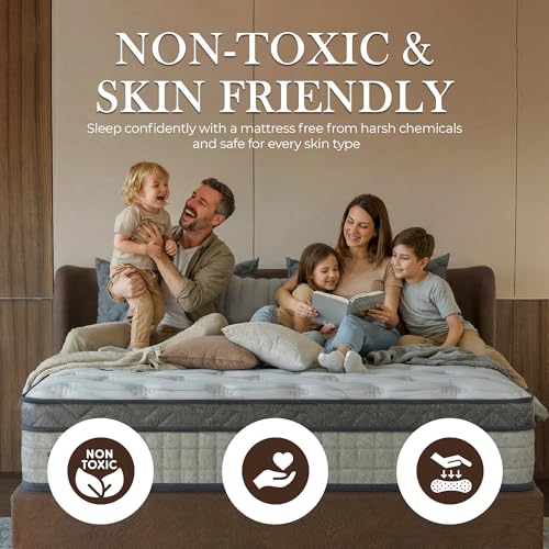 SAYREE 10 Inch Twin Memory Foam Mattress in a Box – Cooling Gel Infused, view 4