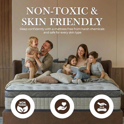 SAYREE 10 Inch Twin Memory Foam Mattress in a Box – Cooling Gel Infused, view 4