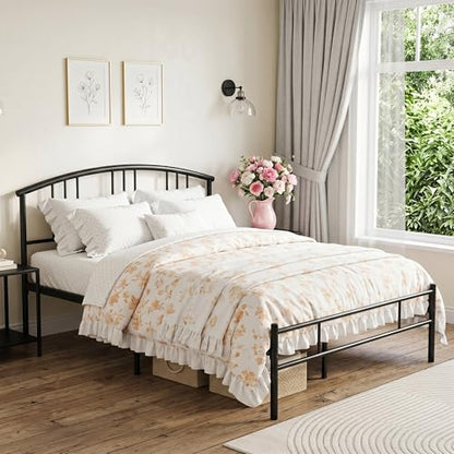 Queen Bed Frame with Headboard and Footboard, view 4