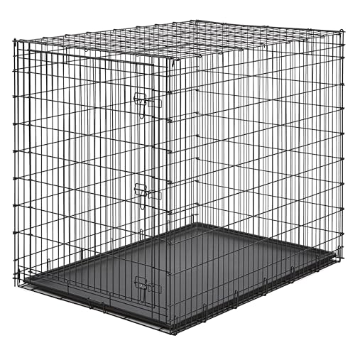 Solutions by Midwest 54-Inch Single Door Crate, Giant Breed Dogs, 100+ lbs, view 5
