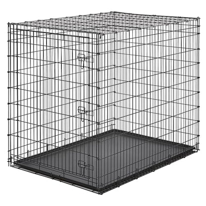 Solutions by Midwest 54-Inch Single Door Crate, Giant Breed Dogs, 100+ lbs, view 5